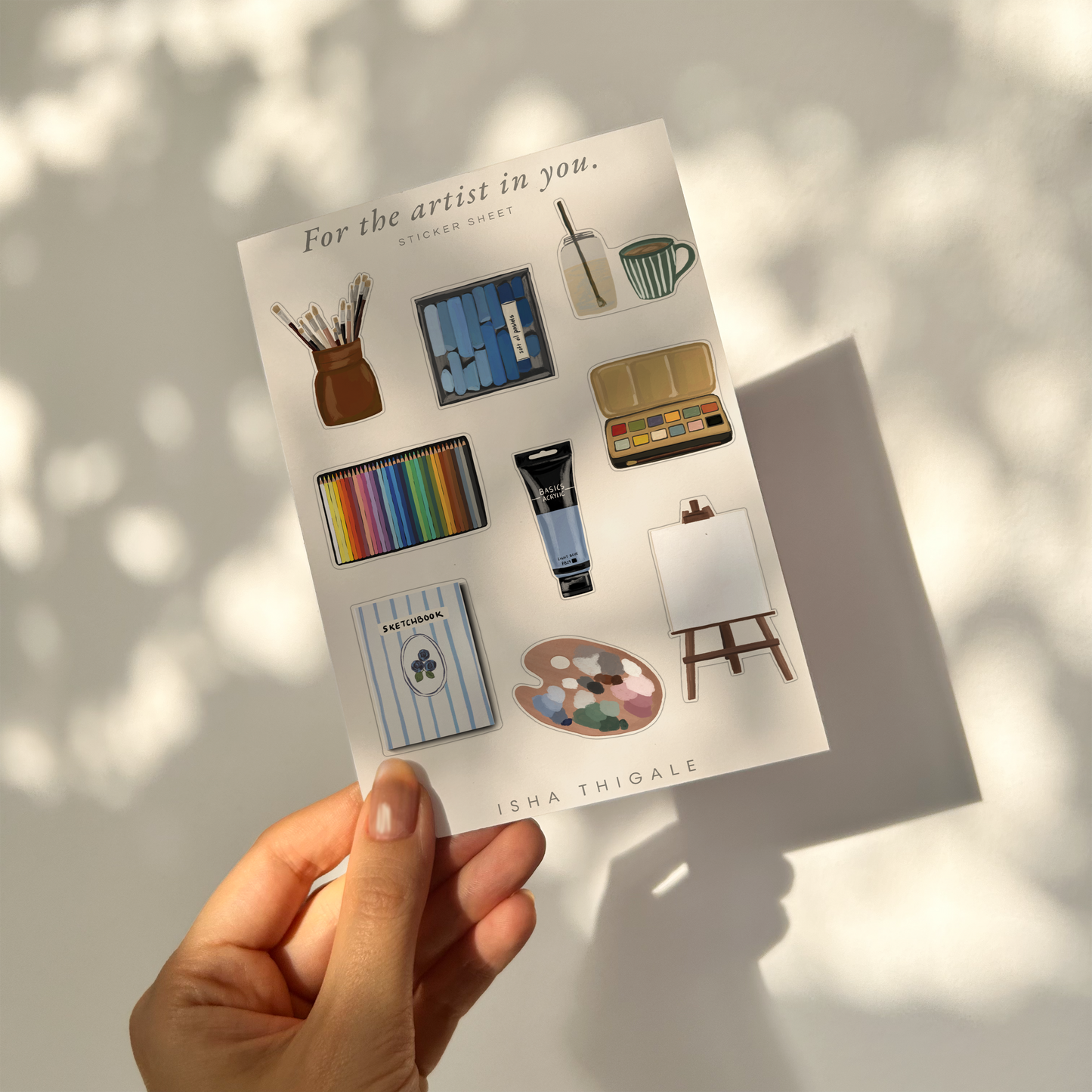 For the artist in you | Deco Sticker Sheet