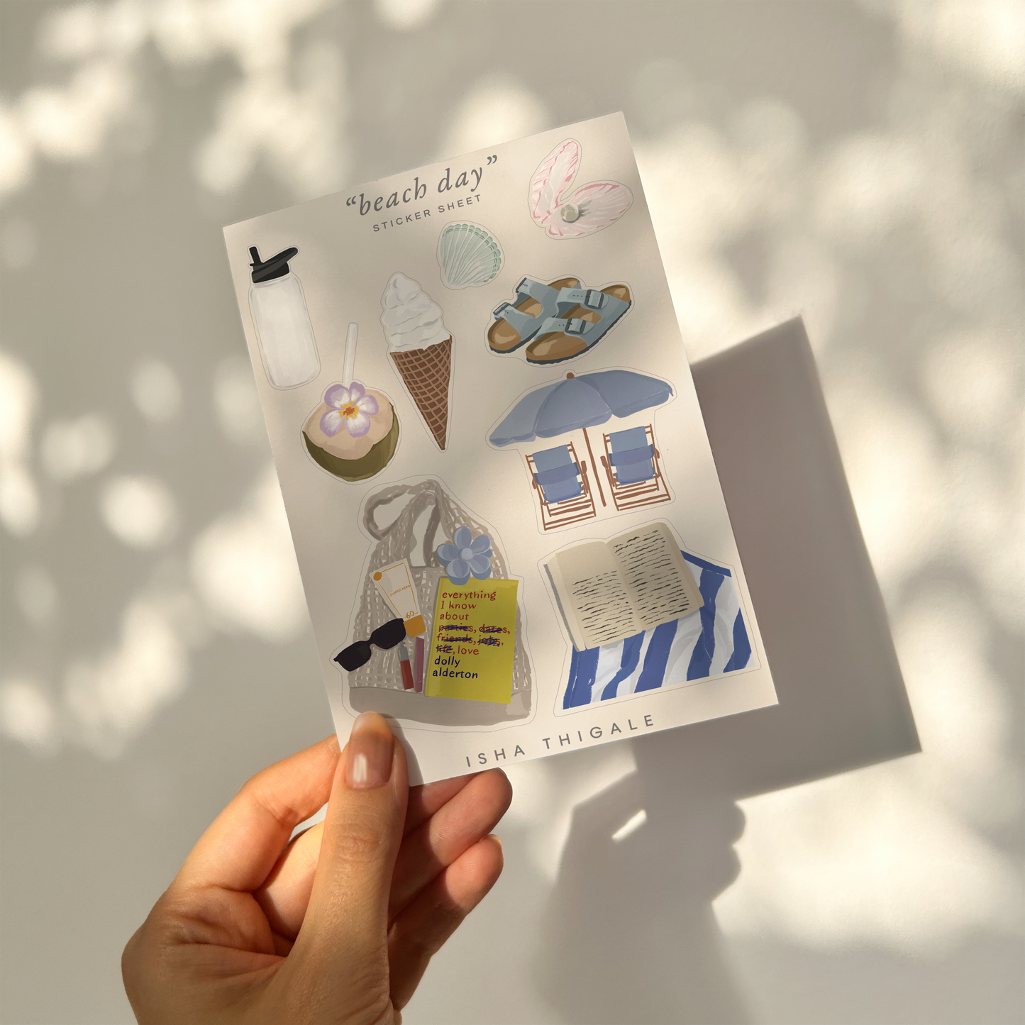 Beach Day | Deco Sticker Sheet