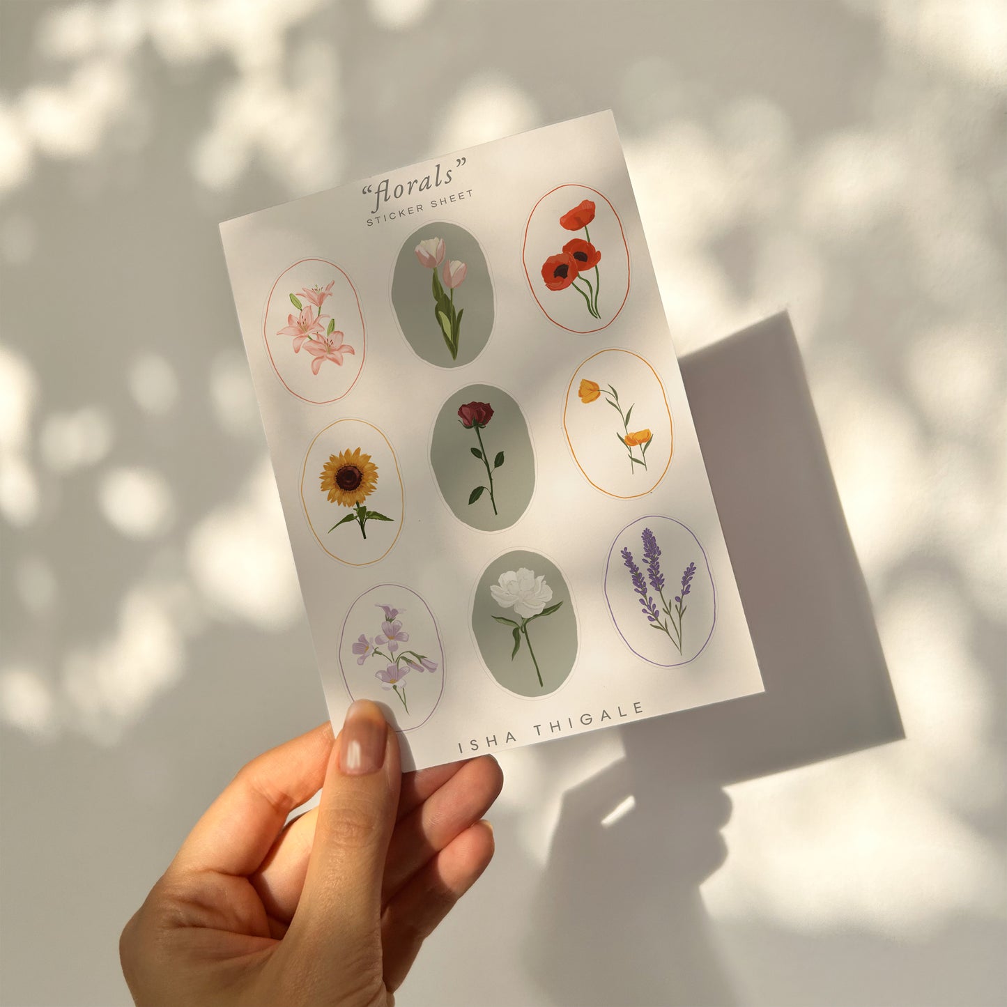 Florals | Deco Sticker Sheet