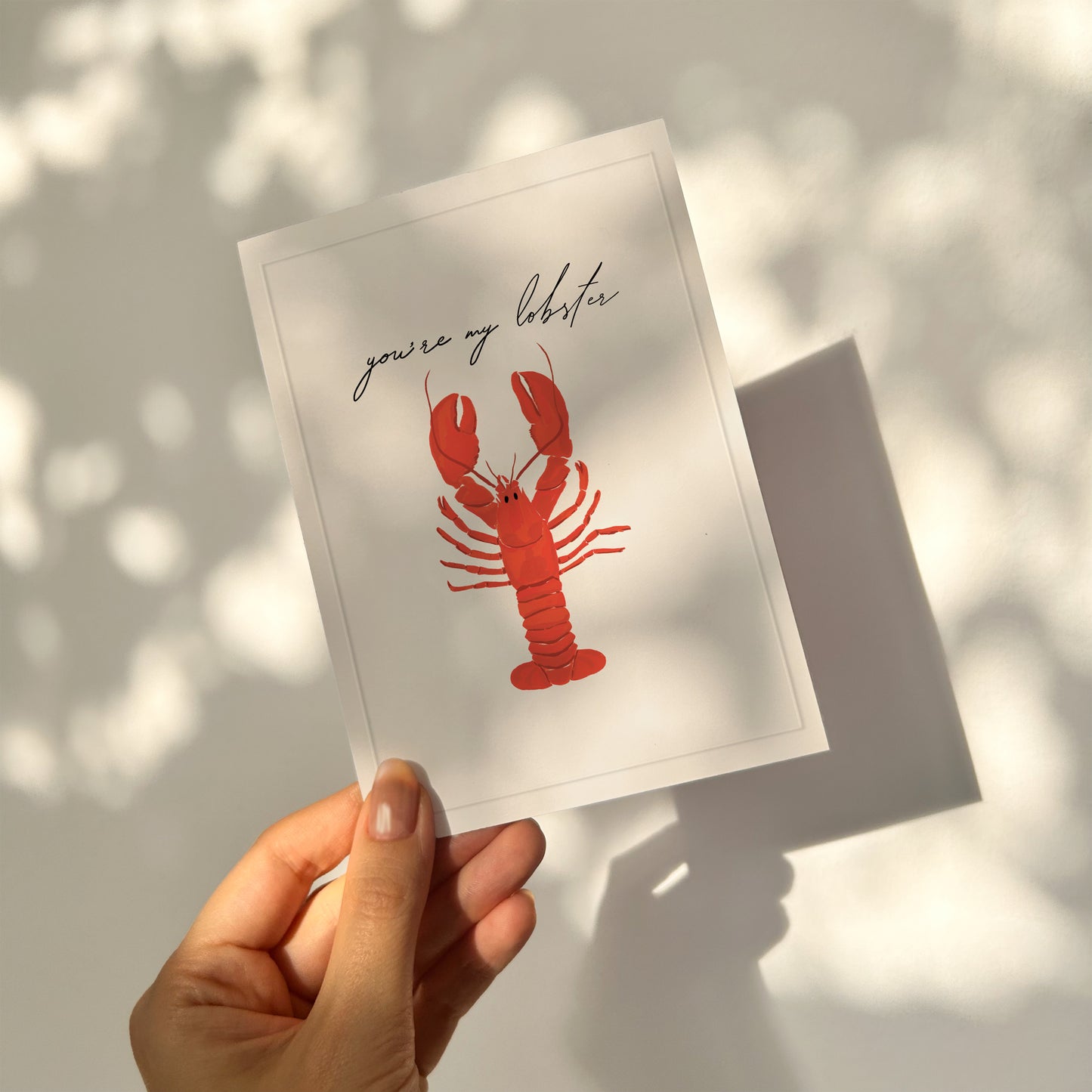 You're my lobster | Greeting Card