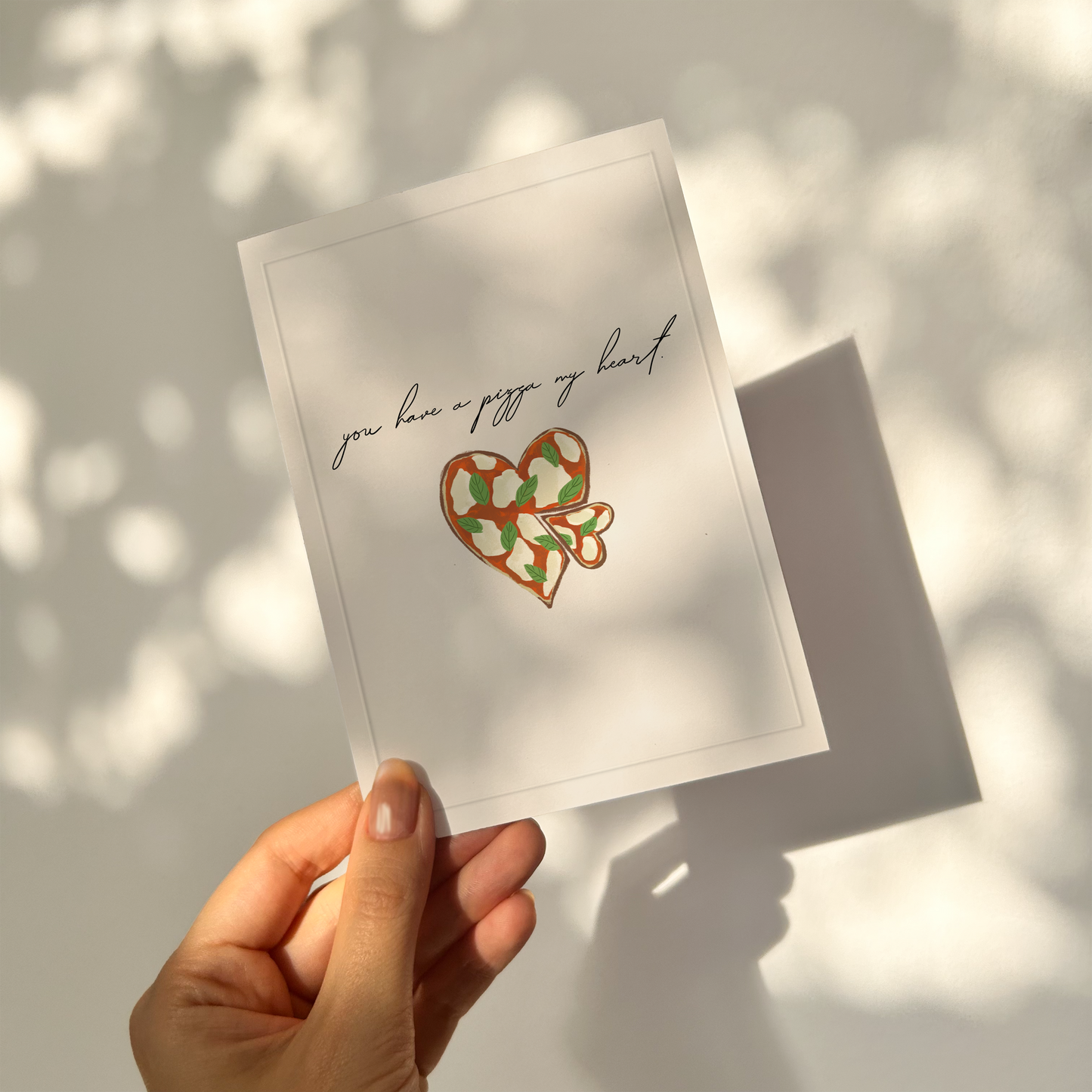 You have a pizza my heart | Greeting Card