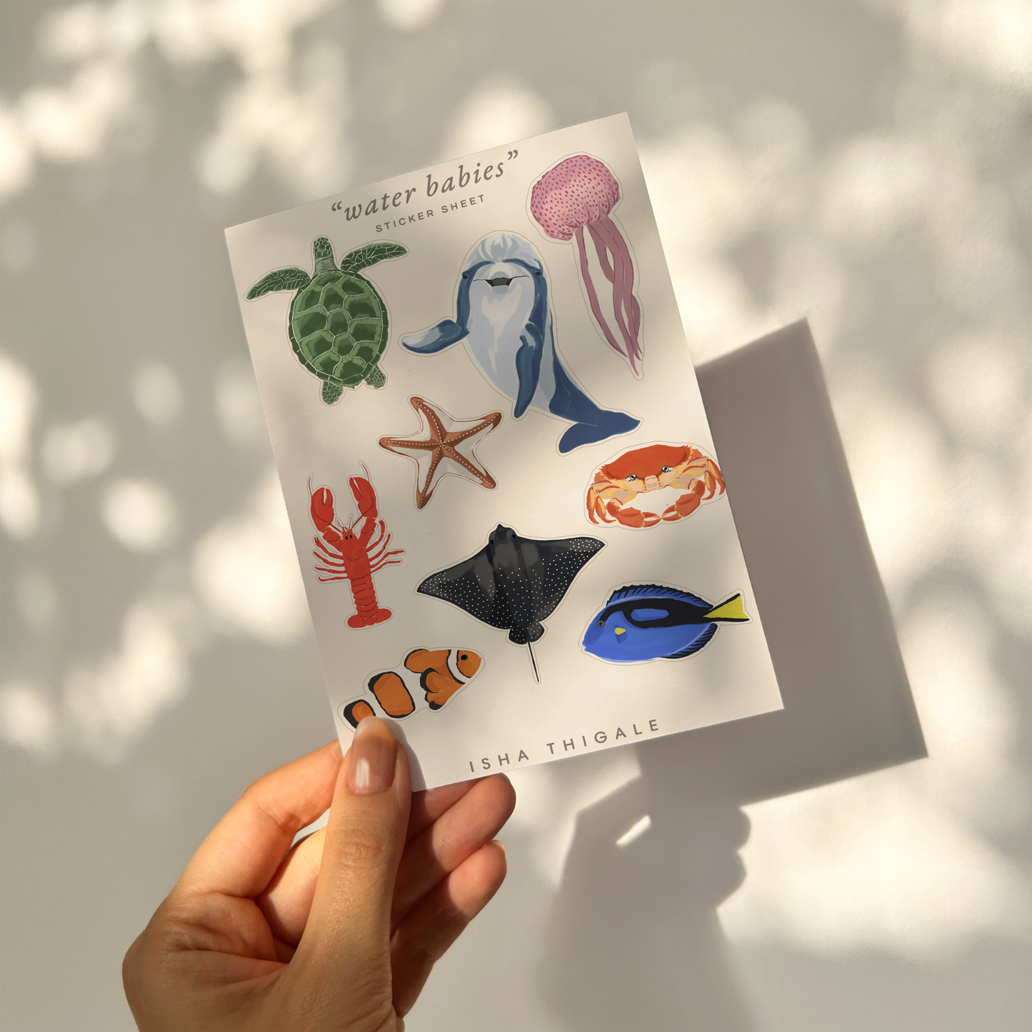 Water Babies | Deco Sticker Sheet