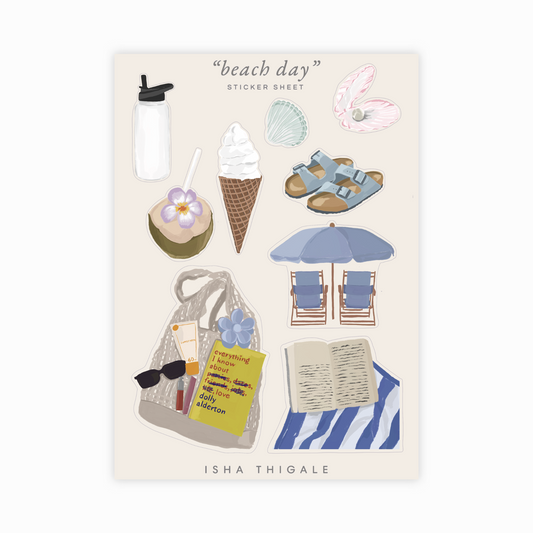 Beach Day | Sticker Sheet