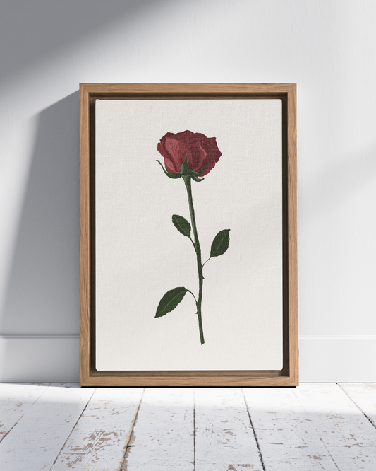 Vintage rose | Wall Art