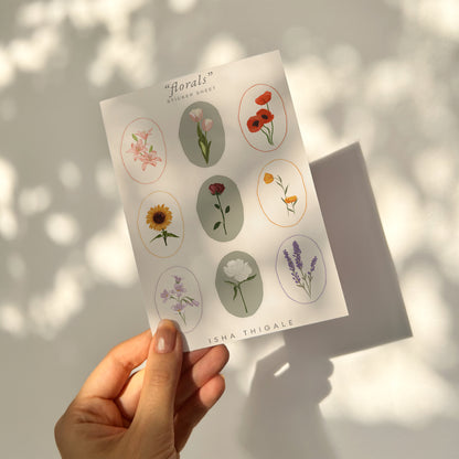 Florals | Sticker Sheet