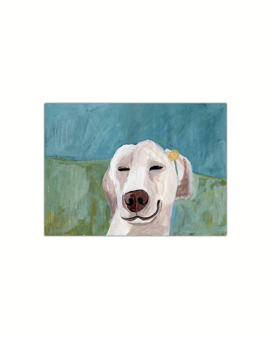 Happy Dog | Postcard