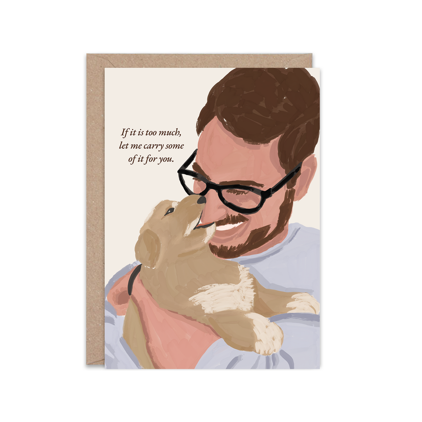 Man with dog