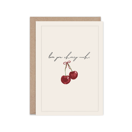 Love you cherry much | Greeting Card
