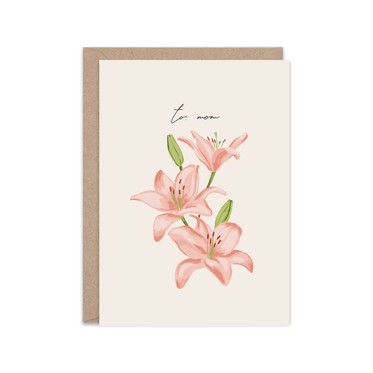 To: Mom | Greeting Card