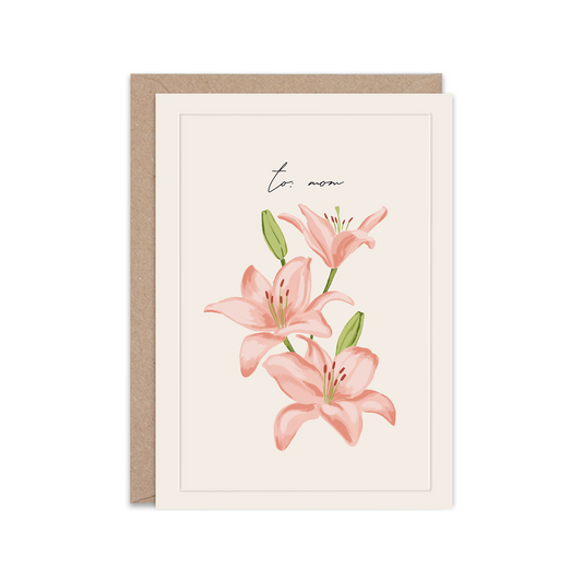 To: Mom | Greeting Card