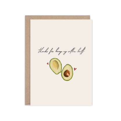 Thanks for being my other half | Greeting Card
