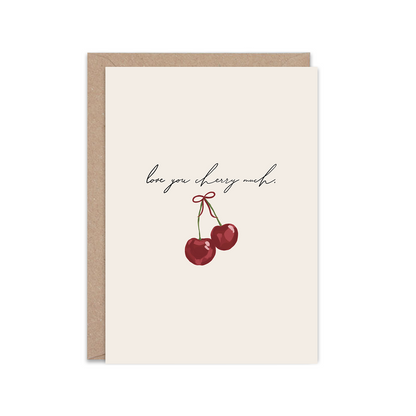 Love you cherry much | Greeting Card