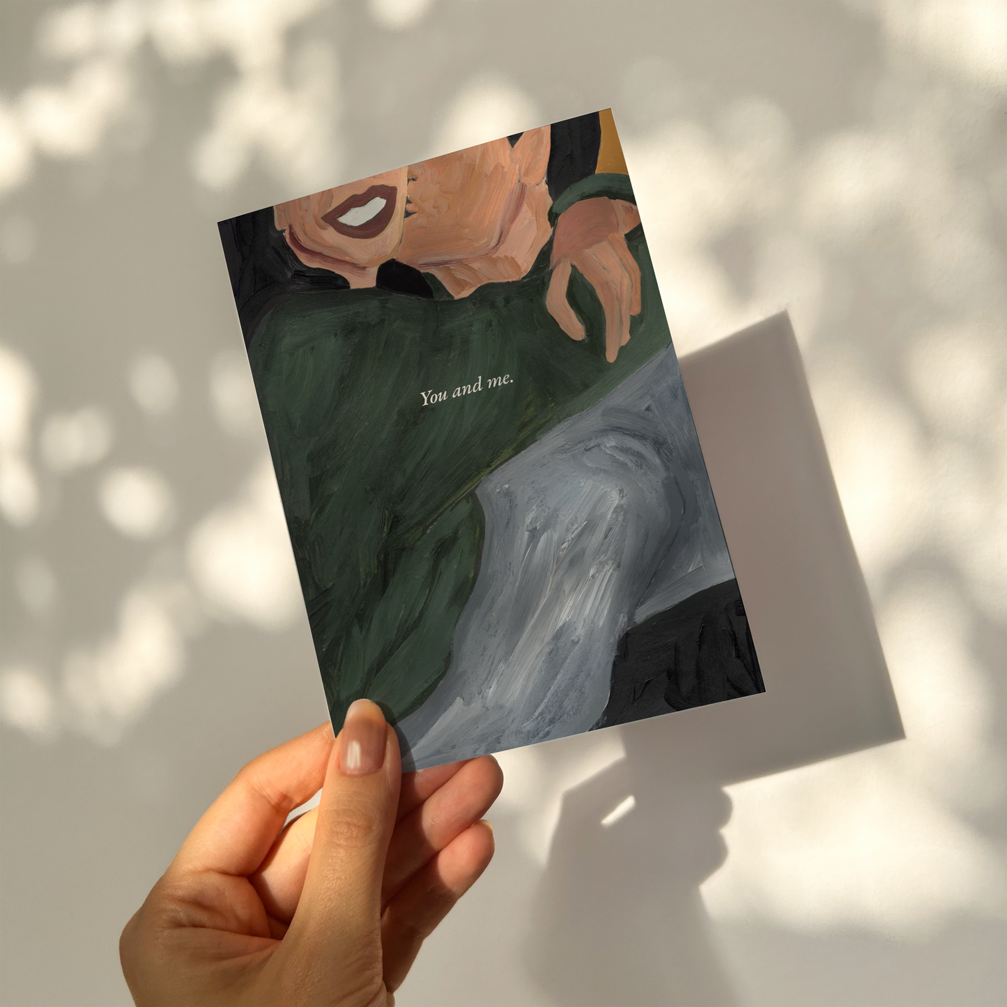 You and me | Greeting Card