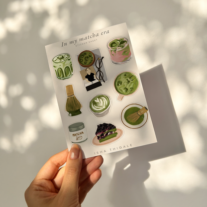 Matcha | Deco Sticker Sheet