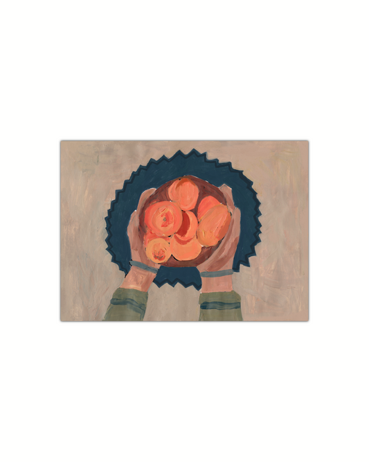 Basket of Oranges | Postcard