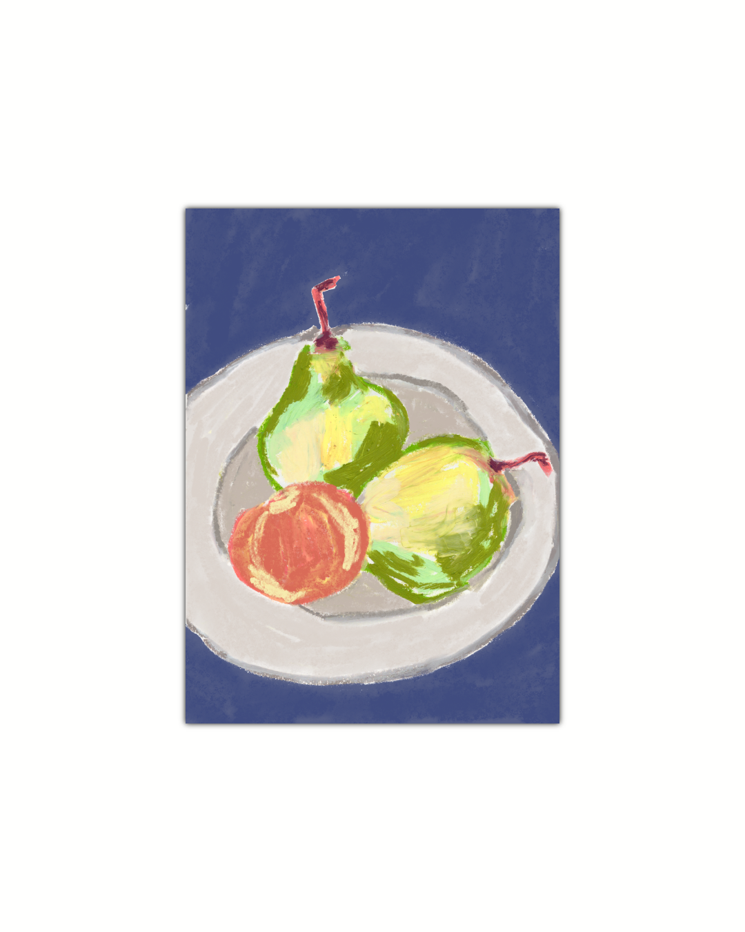 Pears| Postcard