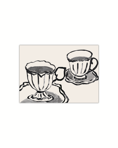 Tea Cups | Postcard