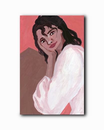 Woman in White | Notebook/Sketchbook