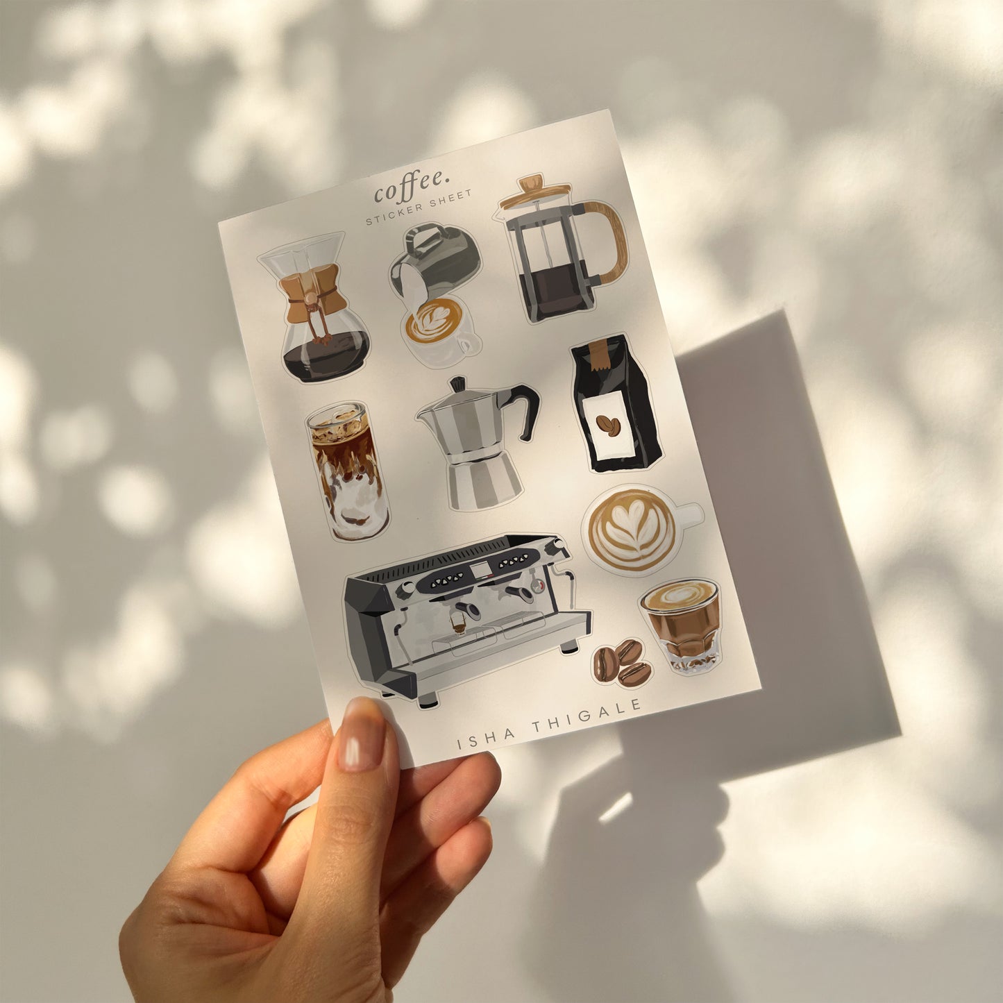 Coffee | Deco Sticker Sheet