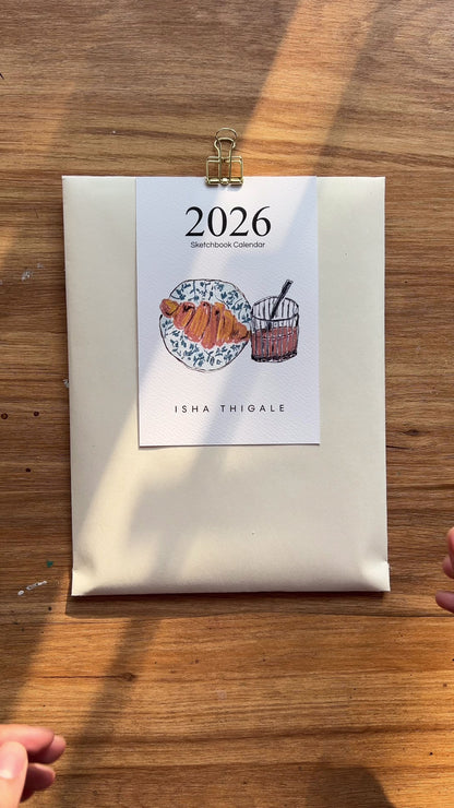 2026 Art Calendar | Postcard Set of 12