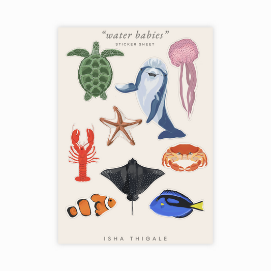 Water Babies | Sticker Sheet